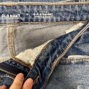 Women’s Distressed Old Navy Jeans